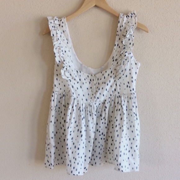 🔵 Cute Blue Dot Top 🔵 - Picture 2 of 8